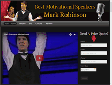 Tablet Screenshot of bestmotivationalspeakers.com